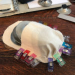 Calico pouch assembled